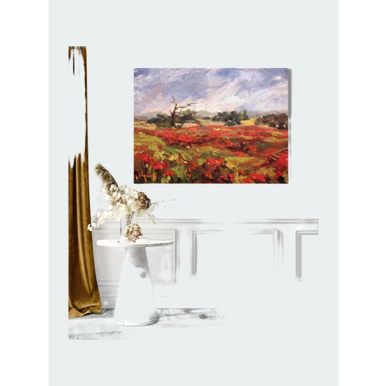 John Beard Collection Blaze Of Poppies Art 3 John Beard Collection Blaze Of Poppies Art - Image 3