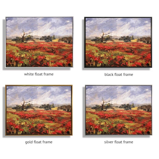 John Beard Collection Blaze Of Poppies Art 6 John Beard Collection Blaze Of Poppies Art - Image 6