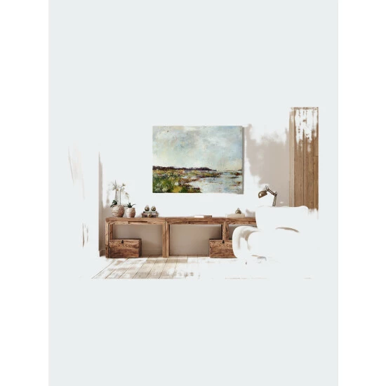 John Beard Collection Abstract Marsh Art 2 John Beard Collection Abstract Marsh Art - Image 2