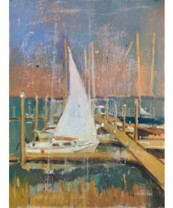 John Beard Collection Vintage Harbor Art