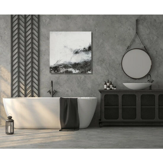 John Beard Collection Black & Gray II Abstract Art 3 John Beard Collection Black & Gray II Abstract Art - Image 3