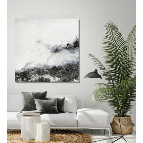 John Beard Collection Black & Gray II Abstract Art 5 John Beard Collection Black & Gray II Abstract Art - Image 5