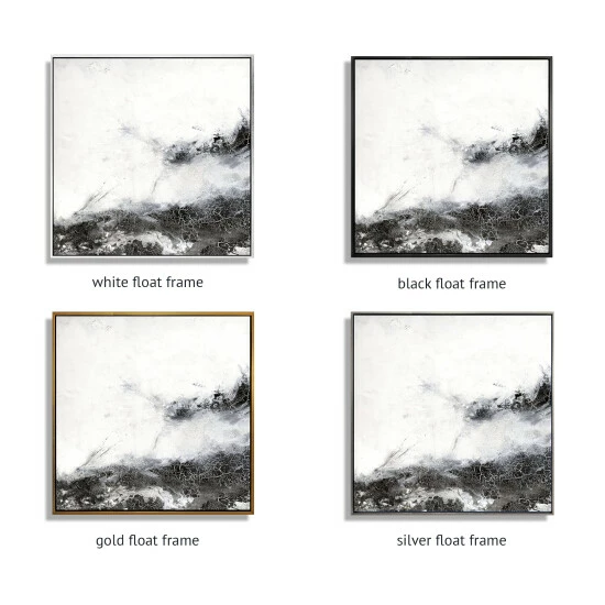 John Beard Collection Black & Gray II Abstract Art 6 John Beard Collection Black & Gray II Abstract Art - Image 6