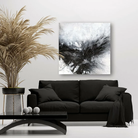 John Beard Collection Black & Gray III Abstract Art 4 John Beard Collection Black & Gray III Abstract Art - Image 4