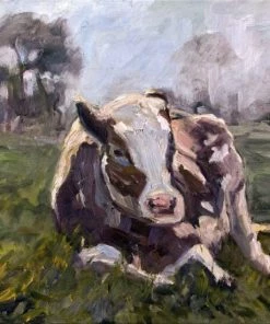 John Beard Collection Brown Cow Art