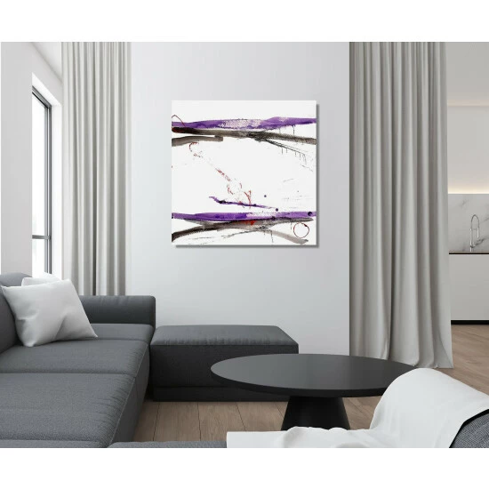 John Beard Collection Purple Black IV Art 4 John Beard Collection Purple Black IV Art - Image 4