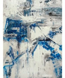 John Beard Collection Crushed Velvet Abstract Art