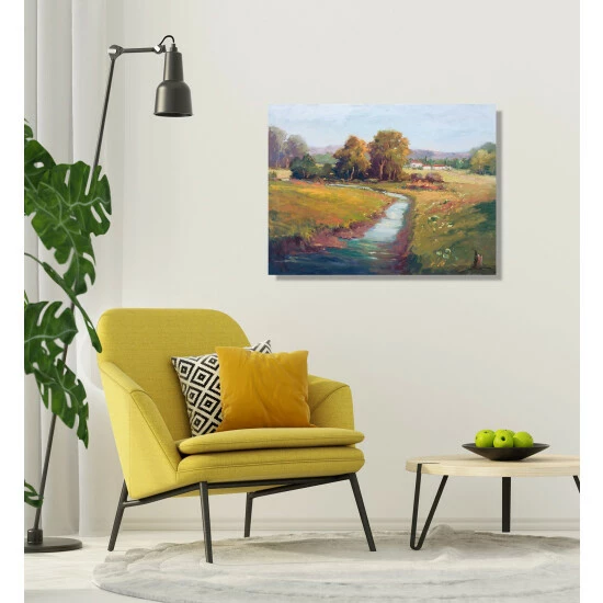 John Beard Collection Flowers Along The Creek Art 3 John Beard Collection Flowers Along The Creek Art - Image 3