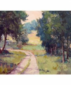 John Beard Collection Around The Bend Landscape Art