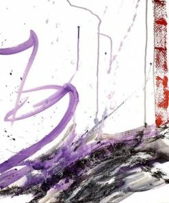 John Beard Collection Purple Black III Art