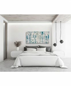 John Beard Collection Blue On Green I Abstract Art -John Beard Collection Shop unnamed file 2544