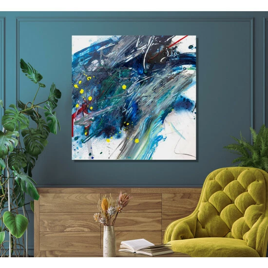 John Beard Collection Amazonite Abstract Art 2 John Beard Collection Amazonite Abstract Art - Image 2