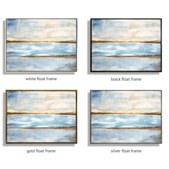 John Beard Collection Crystal Blue Coastal Art 2 John Beard Collection Crystal Blue Coastal Art - Image 2