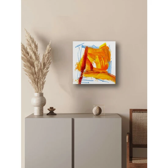 John Beard Collection Amber Abstract Art 3 John Beard Collection Amber Abstract Art - Image 3