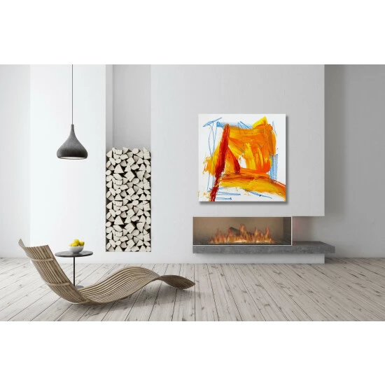 John Beard Collection Amber Abstract Art 4 John Beard Collection Amber Abstract Art - Image 4